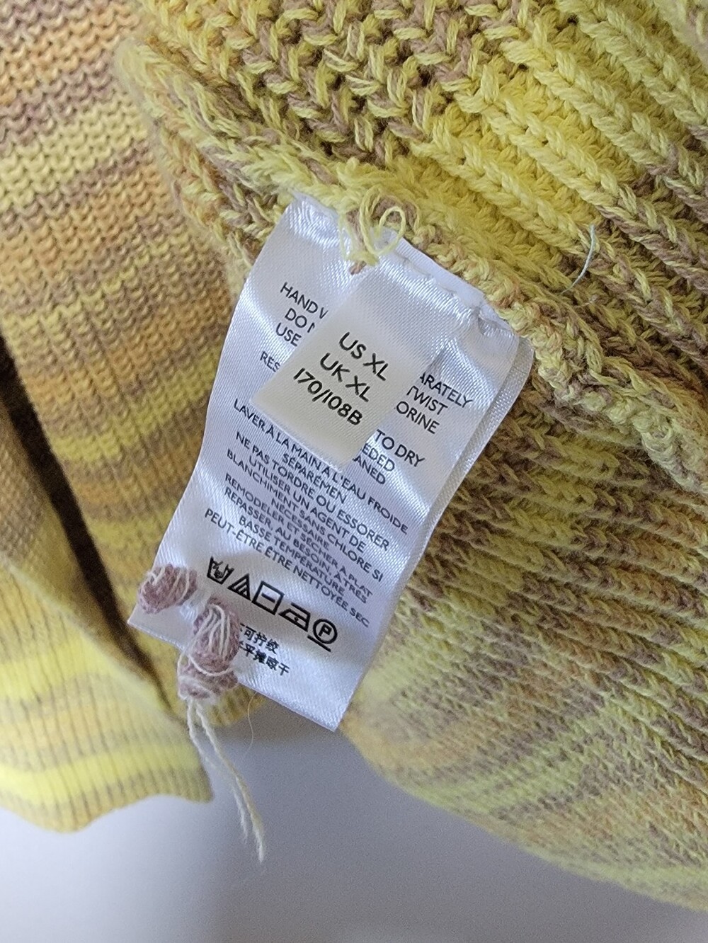 Pilcro Space-dyed Heavy Knit Open Front Cardigan - Picture 6 of 9